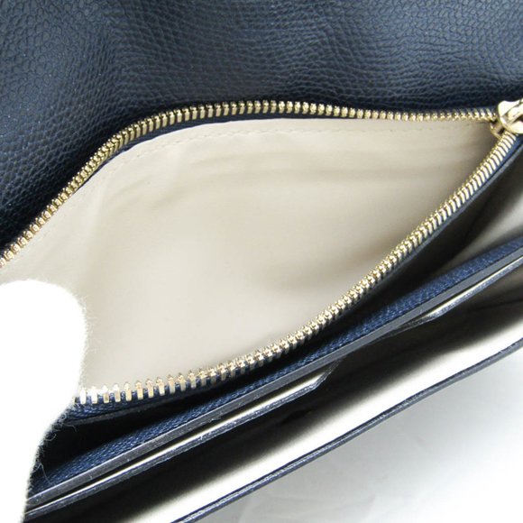 Valextra Punch Long Wallet With Coin Purse/3 Cards V9U14 Men,Women  Calfskin ... - Picture 4 of 15